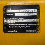 Komatsu PC200LC-8 full